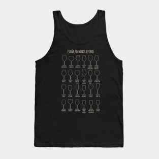 Spain, a World of Wines Tank Top